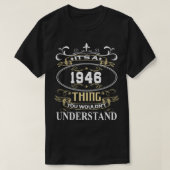 T-shirt C'Est Un 1946 Que Vous Ne Comprendriez Pas (Design devant)
