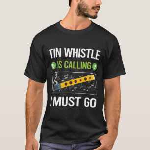 T-shirt C'est un appeau Flageolet en étain