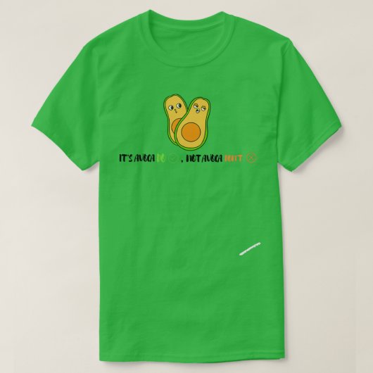 T-shirt C'est un Avocado 5 (Design devant)