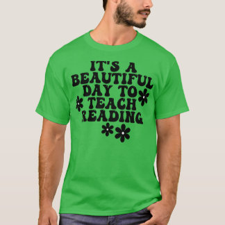 T-shirt C'Est Un Beau Jour Pour Apprendre La Lecture 1