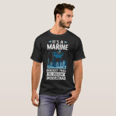 T-shirt C'est un biologiste marin que vous ne comprendriez (Devant entier)