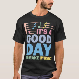 T-shirt C'est un bon Dayo Faire de la musique Musique Amis