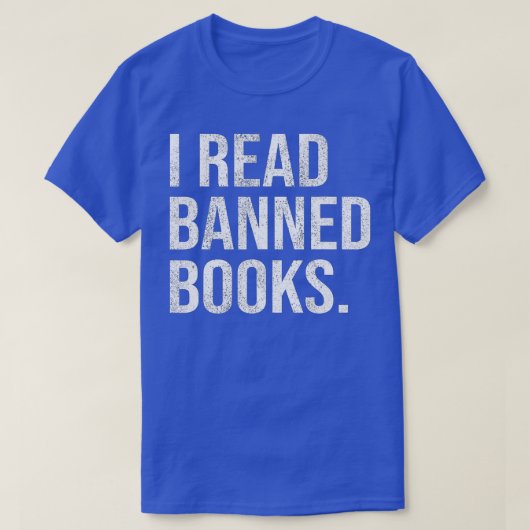 T-shirt C'est un bon jour pour lire des livres interdits - (Design devant)