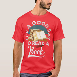 T-shirt C'est un bon jour pour lire un livre (2)