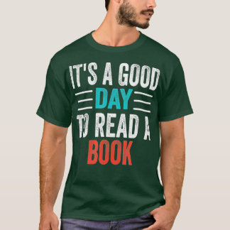 T-shirt C'est un bon jour pour lire un livre Bookworm, Boo