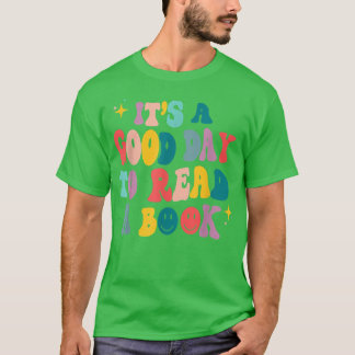 T-shirt C'est un bon jour pour lire un livre, un ver de li