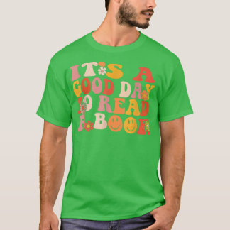 T-shirt C'est un bon jour pour lire un livre, un ver de li