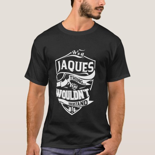 T-shirt C'est un cadeau de JAQUES Thing (Devant)