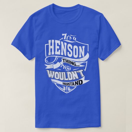 T-shirt C'est un cadeau de truc HENSON (Design devant)