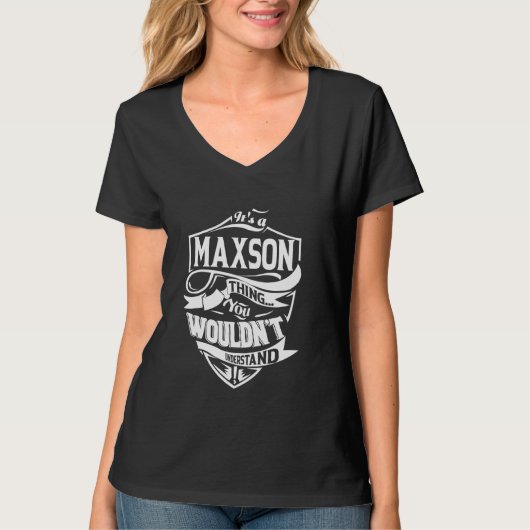 T-shirt C'est un cadeau d'objets MAXSON (Devant)