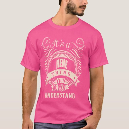 T-shirt C'est un cadeau RENE (Devant)