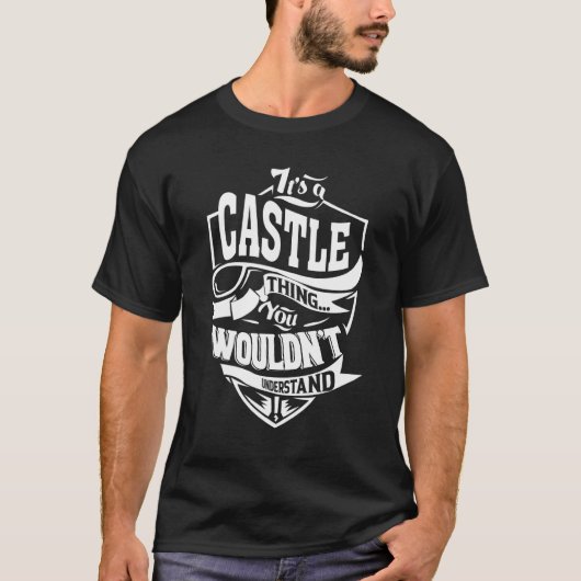 T-shirt C'est un château (Devant)
