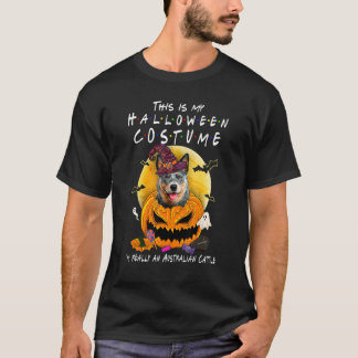 T-shirt C'est un costume d'Halloween Je suis vraiment un A