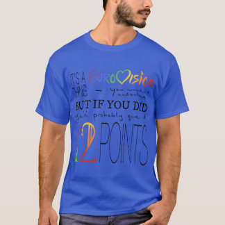 T-shirt C'est un Eurovisionhing rétro