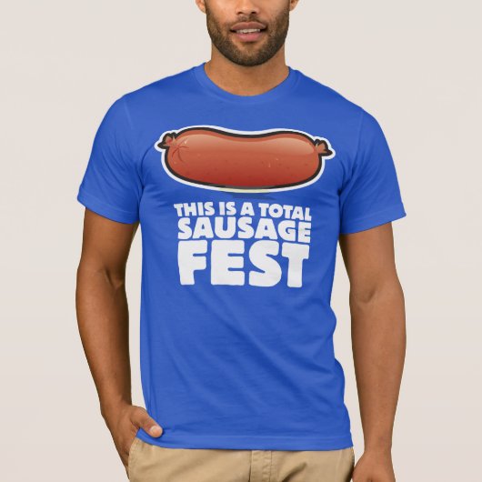 T-shirt C'est un Fest total de saucisse ! (Devant)