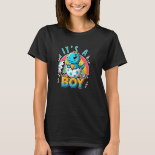 T-shirt C'est un garçon Révélation de genre Baby shower Di