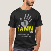 T-shirt C'est un HAMM que vous ne comprendriez pas (Devant)