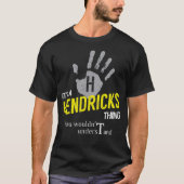 T-shirt C'est un HENDRICKS que vous ne comprendriez pas (Devant)