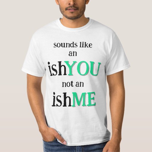 T-shirt C'est un IshVOUS (Devant)
