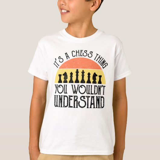 T-shirt C'est un jeu d'échecs - vous ne comprendriez pas (Devant)