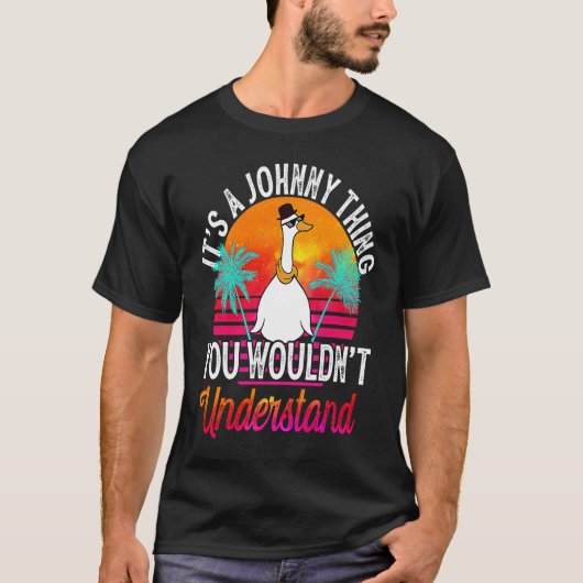 T-shirt C'est un Johnny que tu ne comprendrais pas Johnn (Devant)