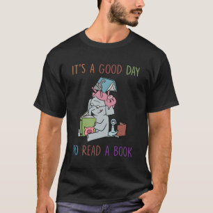 T-shirt C'Est Un Jour Pour Lire Bookworm Librarian Book.
