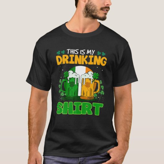 T-shirt C'Est Un Joyeux Saint Patrick Day Pour Moi Dri (Devant)