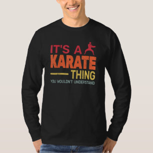T-shirt c'est un karaté Thing rétro karaté Formation pour 