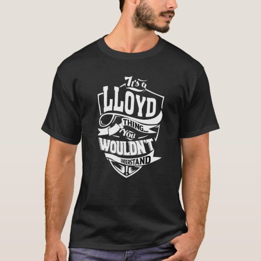 T-shirt C'est un Lloyd Thing (Devant)