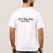 T-shirt C'est un logo de zone grise - 2 (Dos)