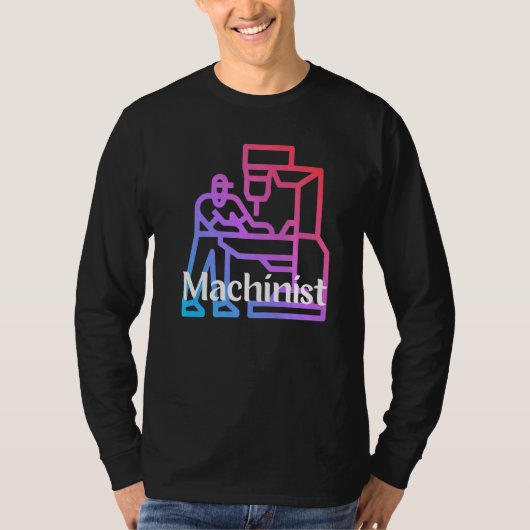 T-shirt C'est un Machiniste #2 (Devant)