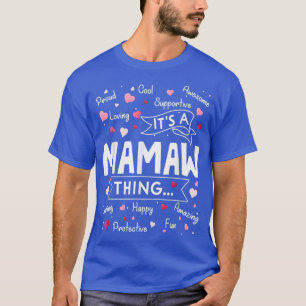 T-shirt C'est un Mamaw Thé Drôle Dit Mignonne Grand-mère M