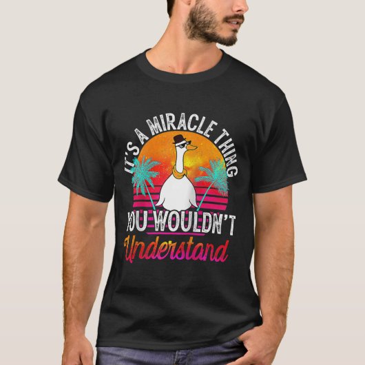 T-shirt C'est un miracle que vous ne comprendriez pas Mira (Devant)