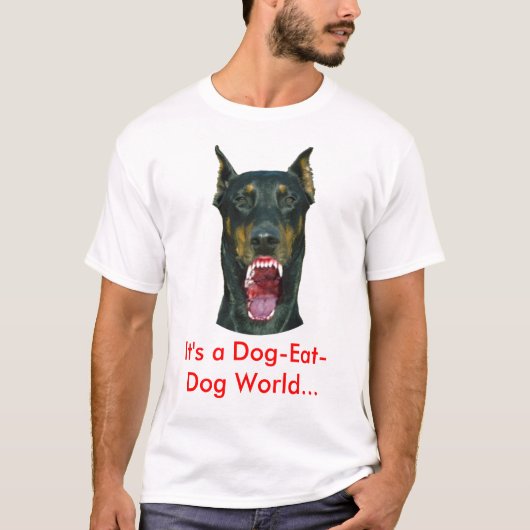 T-shirt C'est un monde impitoyable… (Devant)