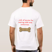 T-shirt C'est un monde impitoyable… (Dos)