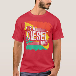 T-shirt C'Est Un Monster Chauffage Diesel Fan1339