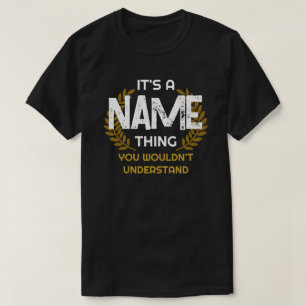 T-shirt C'est un nom que vous ne comprendriez pas F&B