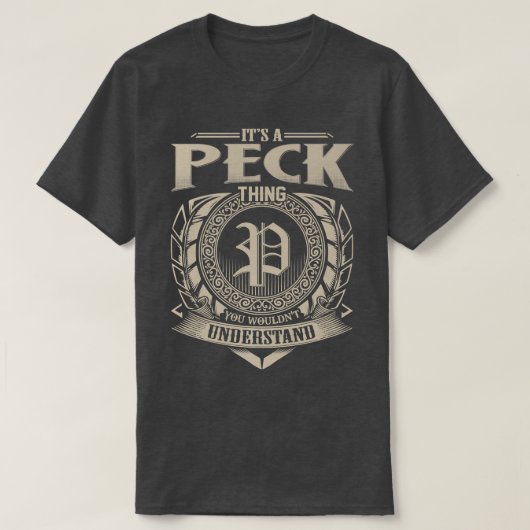 T-shirt C'Est Un PECK Que Vous Ne Comprendriez Pas Nom Vin (Design devant)