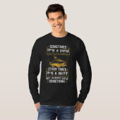 T-shirt C'Est Un Poisson D'Autres Fois C'Est Un Buzz Que J (Devant entier)