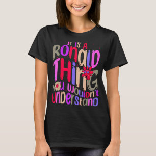 T-shirt C'est un Ronald que vous ne comprendriez pas Super
