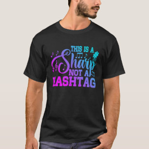 T-shirt C'Est Un Sharp Pas Un Hashtag