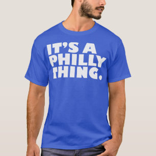 T-shirt C'Est Un Texte À Philly Vintage