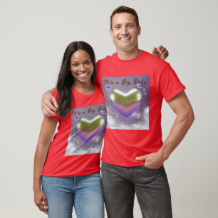 T-shirt C'est un texte de bébé garçon et une image de cœur