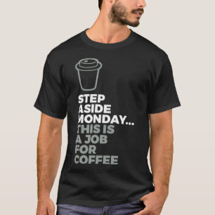 T-shirt C'Est Un Travail Pour Un Café Kitty Café junkie