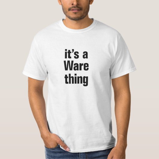 T-shirt c'est un truc (Devant)