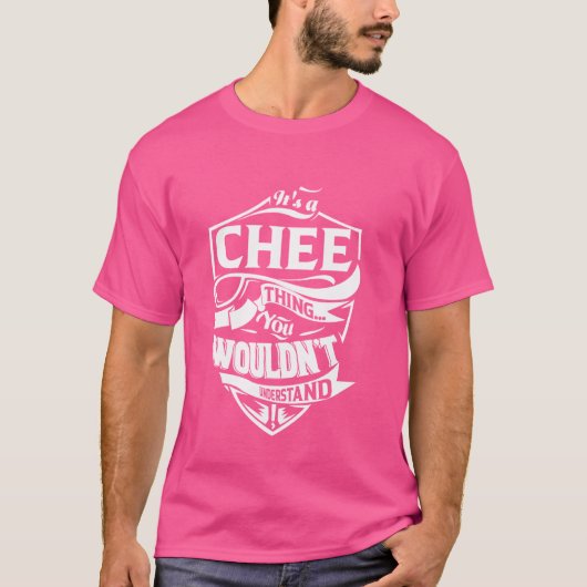 T-shirt C'est un truc CHEE Cadeaux (Devant)