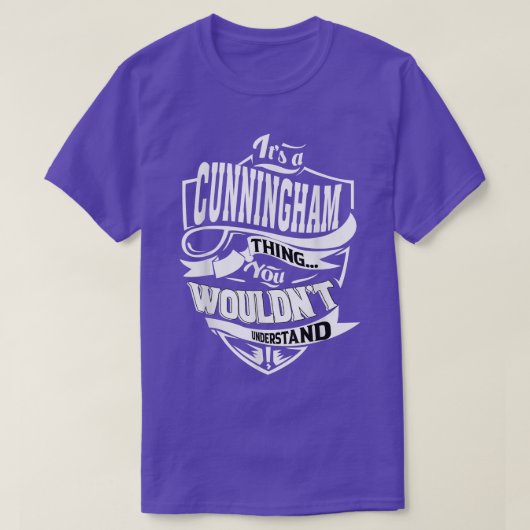 T-shirt C'est un truc de CUNNINGHAM Cadeaux (Design devant)