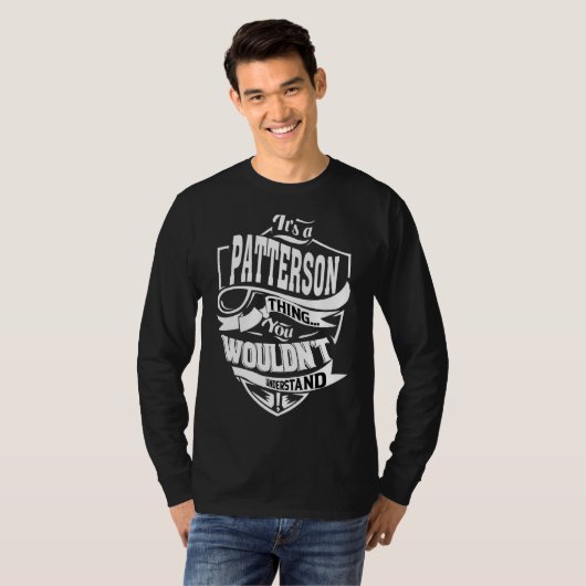 T-shirt C'est un truc de Patterson (Devant entier)