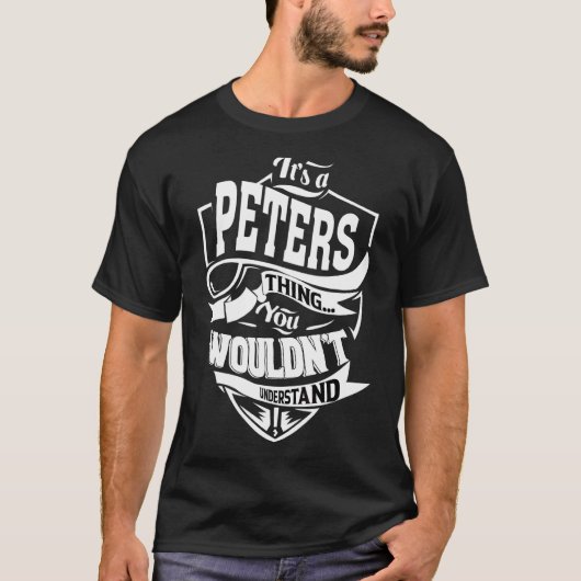 T-shirt C'est un truc de Peters (Devant)