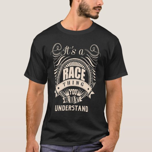 T-shirt C'est un truc de RACE (Devant)